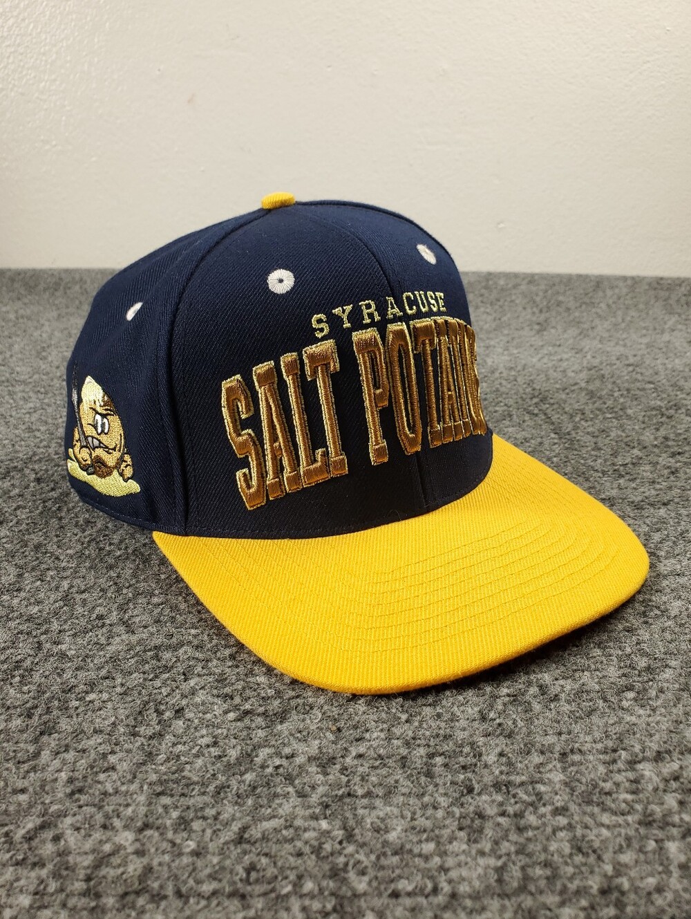 Syracuse Mets Salt Potatoes Snapback Hat Cap Minor League Baseball Alternative